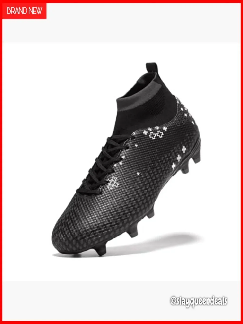 High Top Soccer Cleats Lightweight Professional Football Boots Athletic Shoes